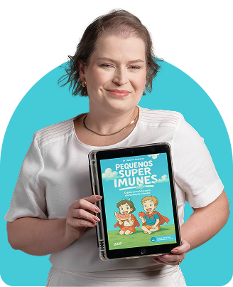 Dra Juliana com o ebook